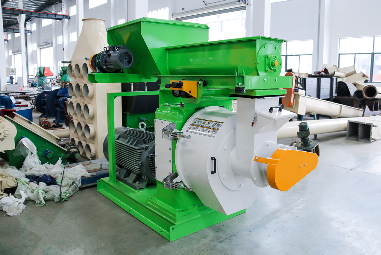 A rice husk pellet machine is a type of machinery